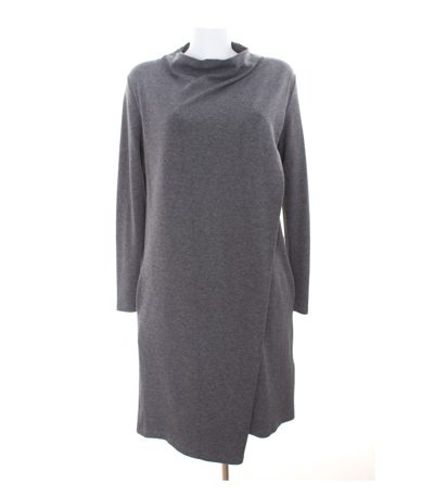COS Damen Kleid Strickkleid Gr. M Grau