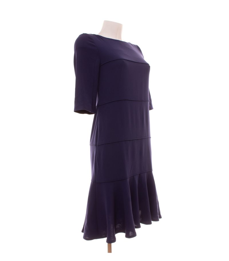 Talbot Runhof Damen Kleid Gr. 34 Blau A-Linie – Foto 4