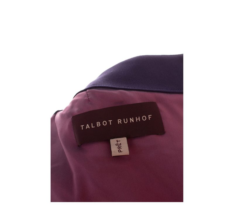 Talbot Runhof Damen Kleid Gr. 34 Blau A-Linie – Foto 5