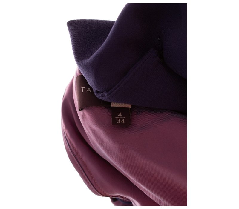 Talbot Runhof Damen Kleid Gr. 34 Blau A-Linie – Foto 6