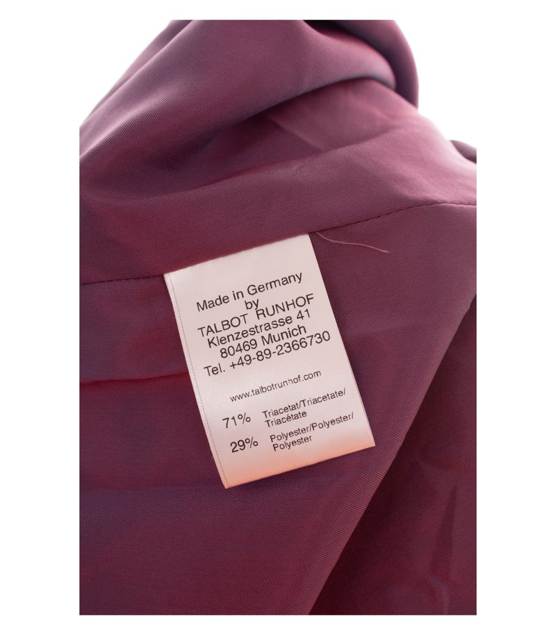 Talbot Runhof Damen Kleid Gr. 34 Blau A-Linie – Foto 8