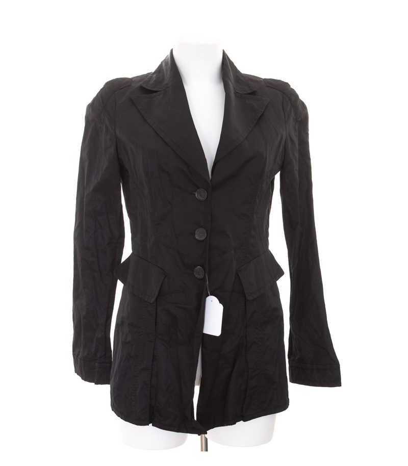 ORWELL Damen Blazer Casual Longblazer Gr. DE 36 Schwarz – Foto 1
