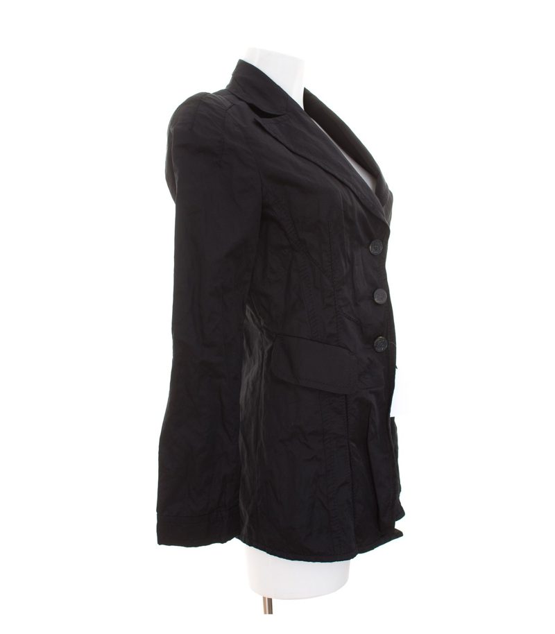 ORWELL Damen Blazer Casual Longblazer Gr. DE 36 Schwarz – Foto 2