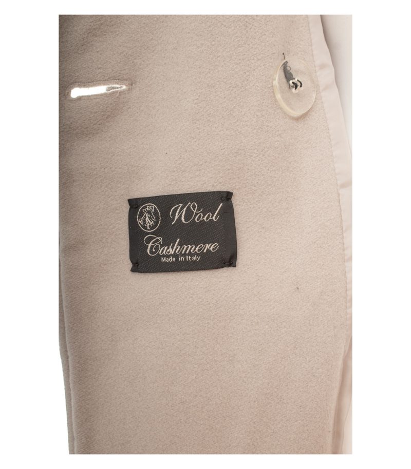 Hallhuber Damen Mantel Gr. 34 Gloria Beige Einreiher Wollmix – Foto 8