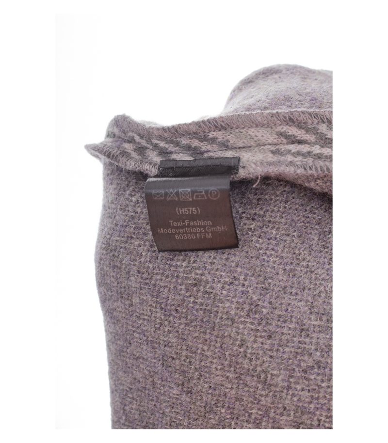 GC Fontana Damen Set ca. Gr. XS Lila 2-Teiler Wolle Gestreift – Foto 8