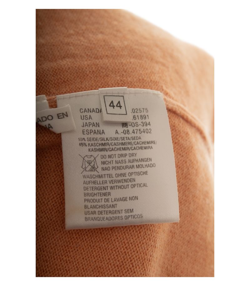 Laurèl Damen Top Gr. 38 (IT 44) Orange Stricktop Seidenmix – Foto 6