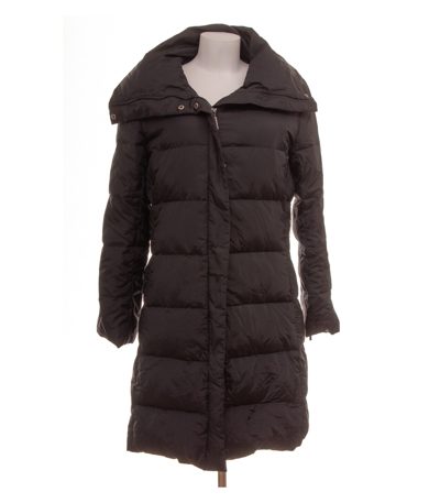 Hallhuber Essentials Damen Mantel Gr. 42 Schwarz Daunenfüllung