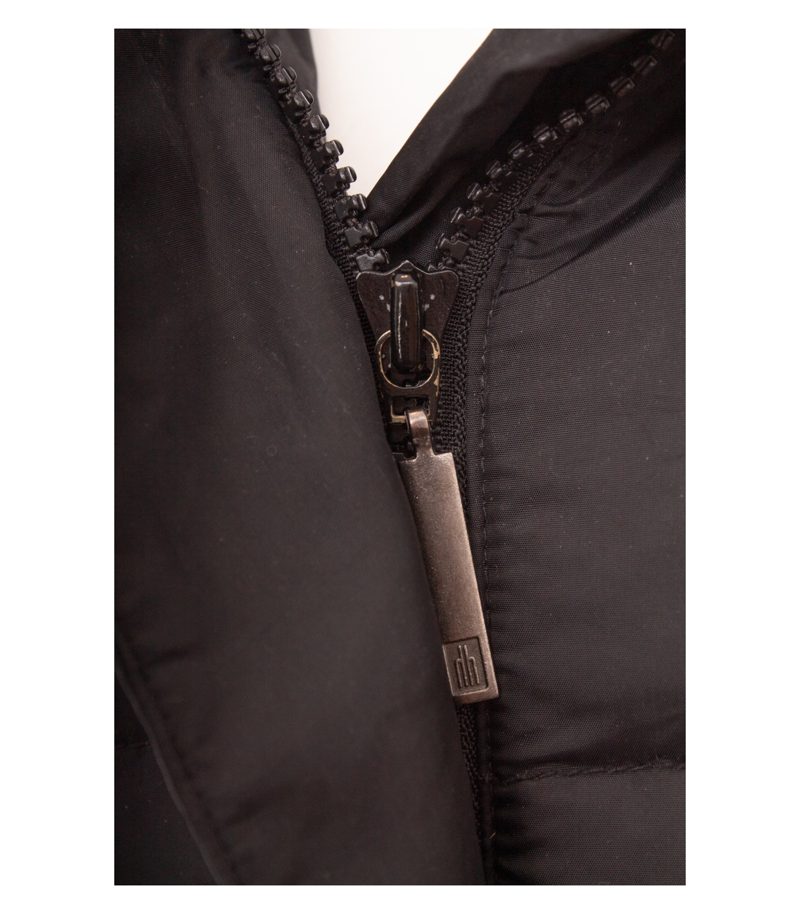 Hallhuber Essentials Damen Mantel Gr. 42 Schwarz Daunenfüllung – Foto 7