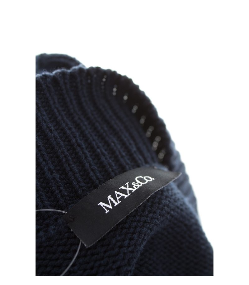 MAX&GO Damen Jacke Schulterjäckchen Gr. S Blau Baumwolle – Foto 5