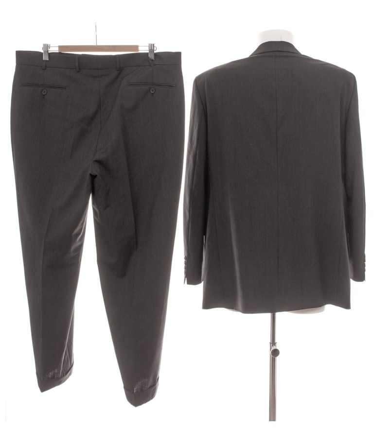 Atelier Torino Herren Anzug Gr. 54 Milano Grau Wollmix – Foto 2
