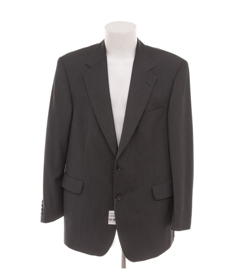 Atelier Torino Herren Anzug Gr. 54 Milano Grau Wollmix – Foto 4
