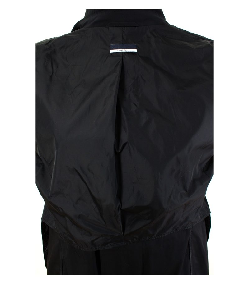 ORWELL Mantel Trenchcoat leichter Gr. XS/34 Schwarz – Foto 3