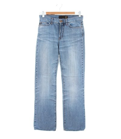 JUST CAVALLI Damen Jeans Hellblau Gr. 27 Denim Baumwolle