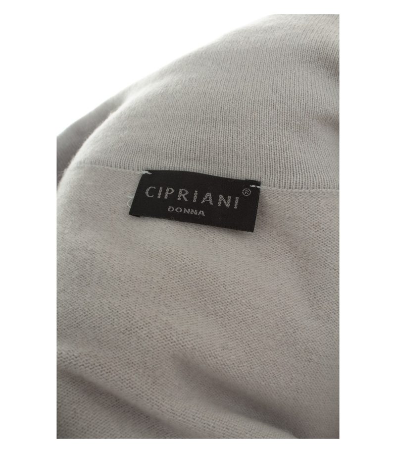 Cipriani Damen Strickjacke Gr. 38 Grau Cardigan Kaschmir – Foto 6