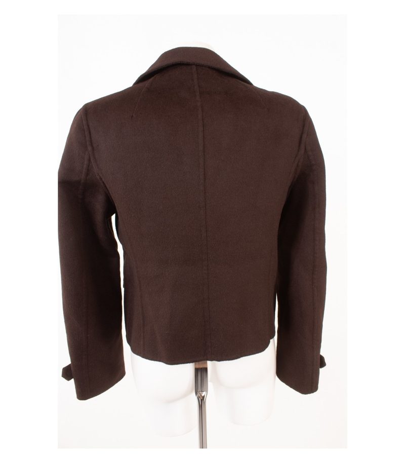 STRENESSE BLUE Damen Blazer Gr. DE 40 Jackett Braun Angora Wolle – Foto 4