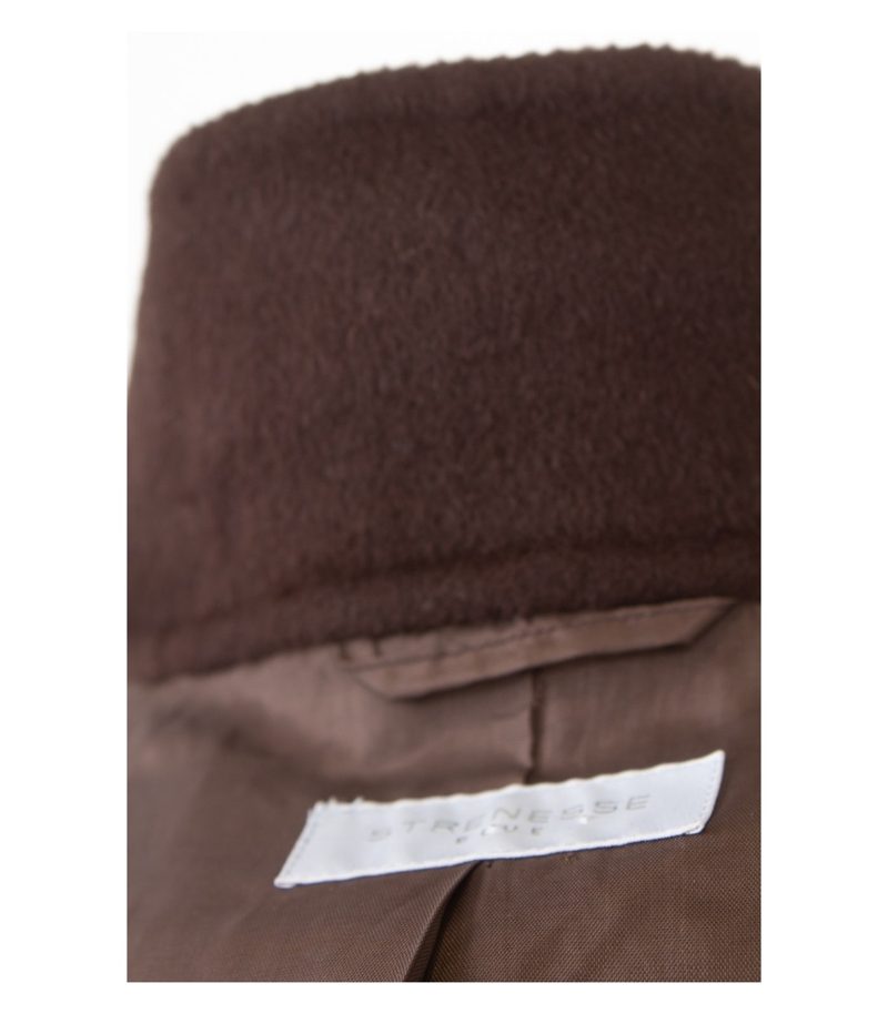 STRENESSE BLUE Damen Blazer Gr. DE 40 Jackett Braun Angora Wolle – Foto 7