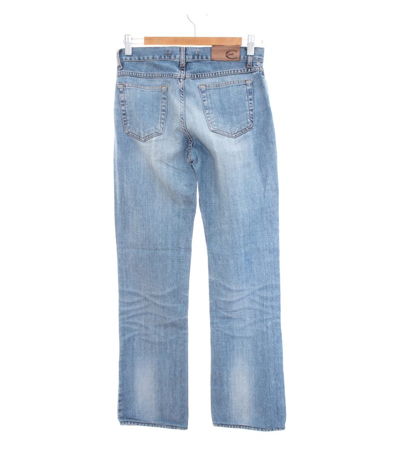 JUST CAVALLI Damen Jeans Hellblau Gr. 27 Denim Baumwolle – Foto 2