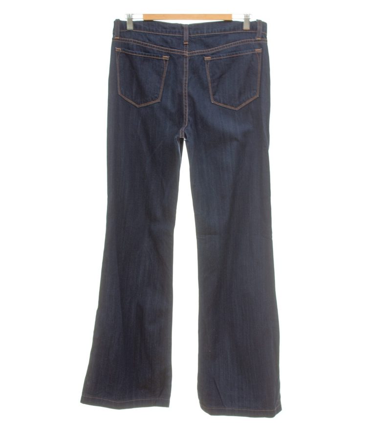J BRAND Damen Jeans Schlaghose Bootcut Weites Bein Gr. 29 Blau Baumwolle – Foto 2