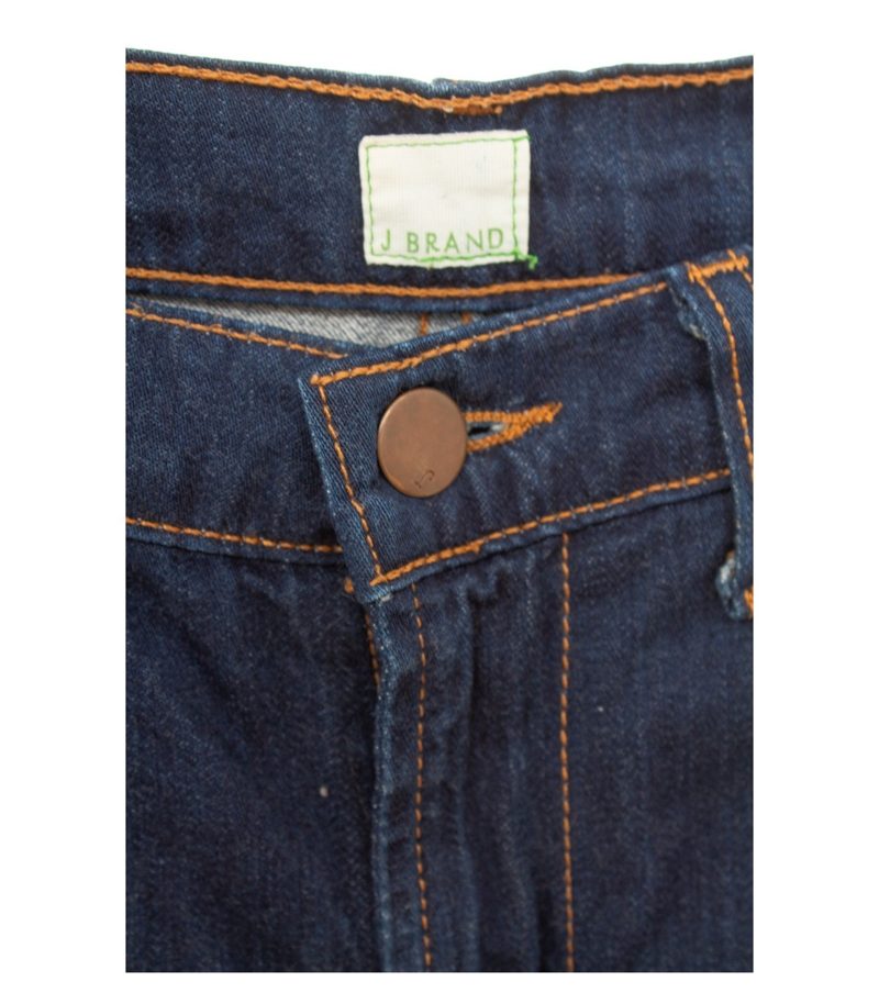 J BRAND Damen Jeans Schlaghose Bootcut Weites Bein Gr. 29 Blau Baumwolle – Foto 3