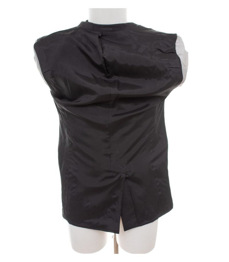 BOSS Herren Anzug Business The Jam2/Sharp2 Nadelstreifen Gr. 46 Schwarz Wolle – Foto 5