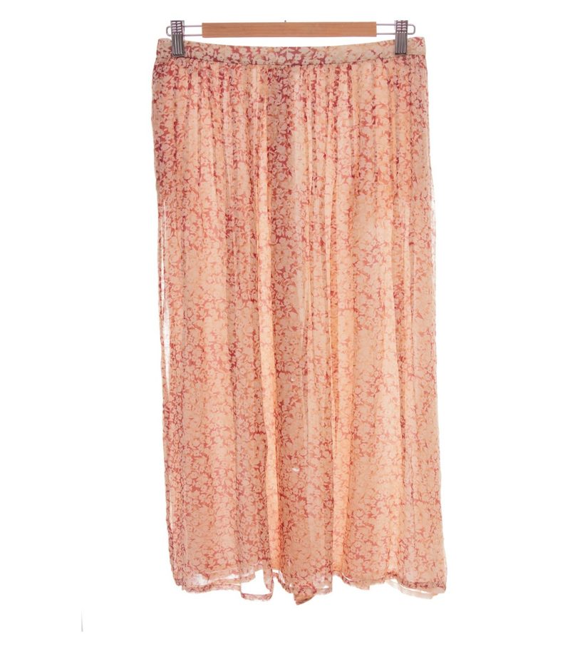 CERRUTI 1881 Damen Rock Midirock Floral Gr. 40 (DE 38) Mehrfarbig Seide – Foto 2
