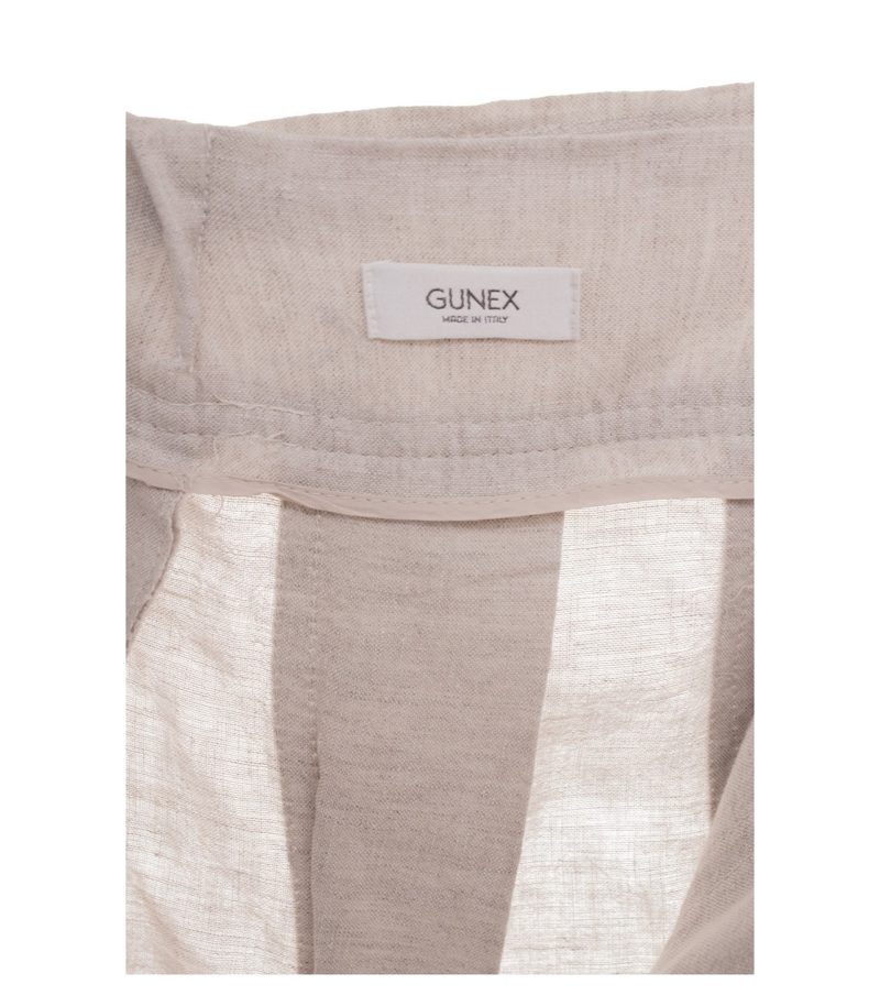 GUNEX Damen Rock Wickelrock Midi Bindegürtel Gr. ca. 46 Beige – Foto 6
