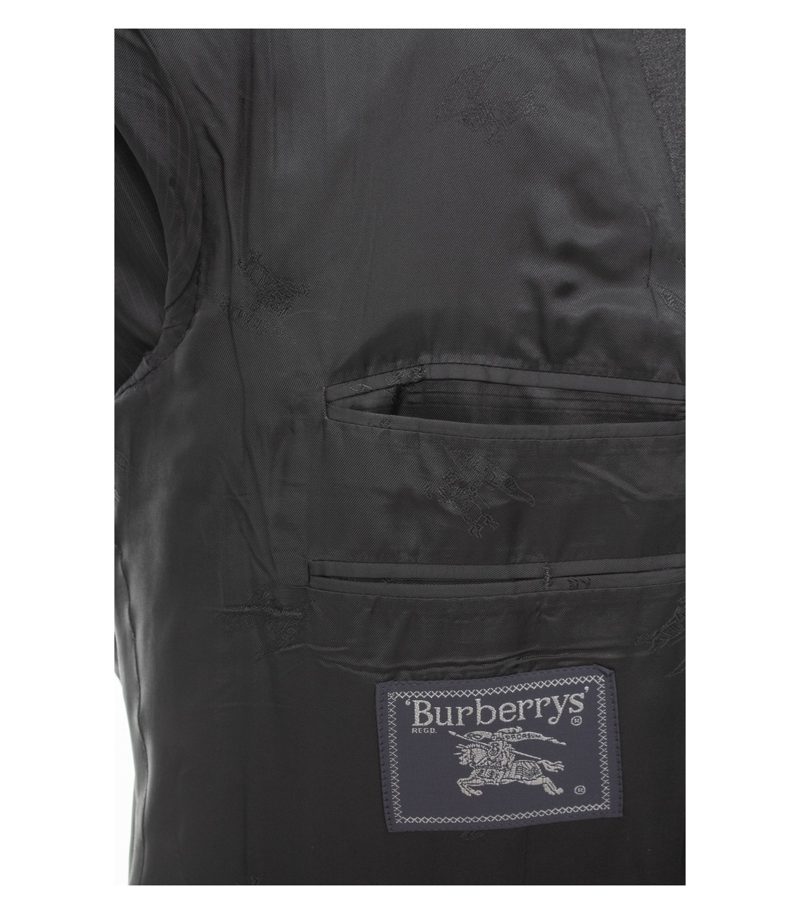 Burberrys Herren Anzug 3-Teiler Bristol-SU Unifarben Business Gr. 28 Grau Wolle – Foto 9