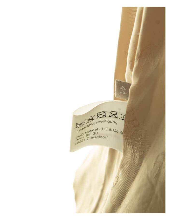 Thom Damen Jacke Lederjacke Gr. 44 Leder Braun Perforiert – Foto 8