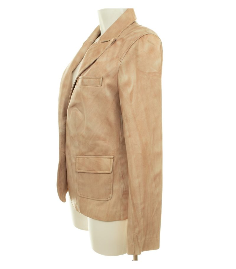 Heine Damen Blazer ca. Gr. 46 Beige Einreiher – Foto 3