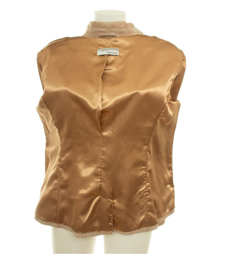 Heine Damen Blazer ca. Gr. 46 Beige Einreiher – Foto 6
