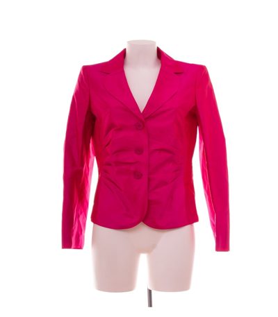 Madeleine Damen Blazer Einreiher Gr. M Seide Rosa Langarm