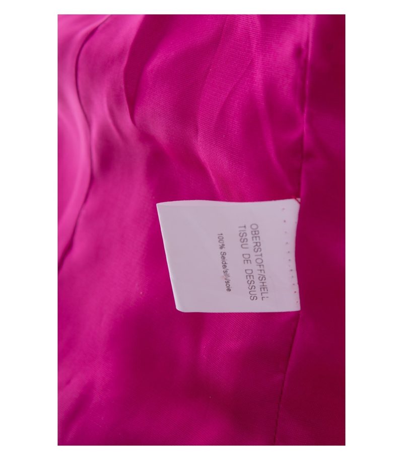 Madeleine Damen Blazer Einreiher Gr. M Seide Rosa Langarm – Foto 8