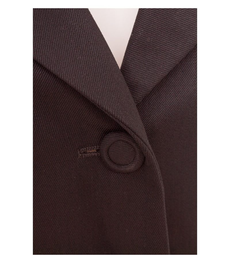 Armani Jeans Damen Blazer Gr. 38 Wolle Schwarz Einreiher – Foto 5