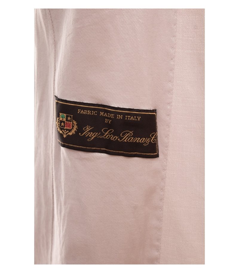 Windsor Damen Blazer Gr. 42 Loro Piana Beige Einreiher Wollmix – Foto 6
