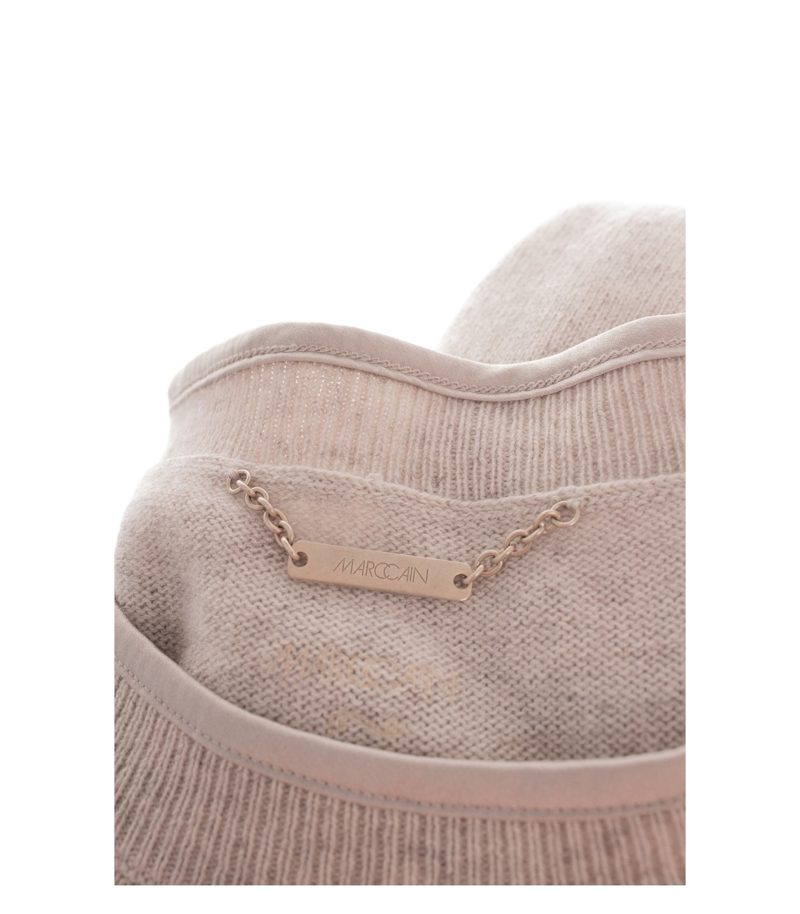 Marc Cain Damen Pullover Gr. 38 (N3)  Beige Seide Kaschmir – Foto 7