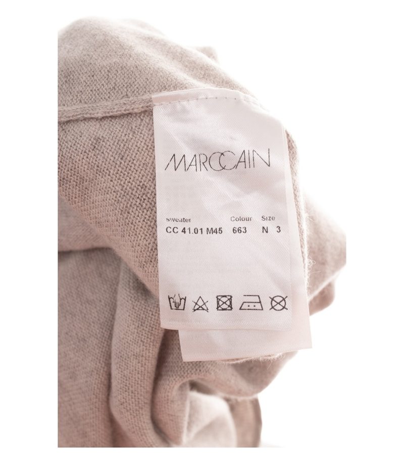 Marc Cain Damen Pullover Gr. 38 (N3)  Beige Seide Kaschmir – Foto 8