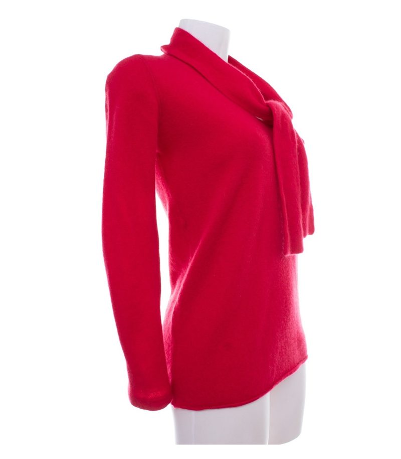 Bruno Manetti Damen Pullover Gr. 40 (46) Rot Strickpullover Kaschmir – Foto 2
