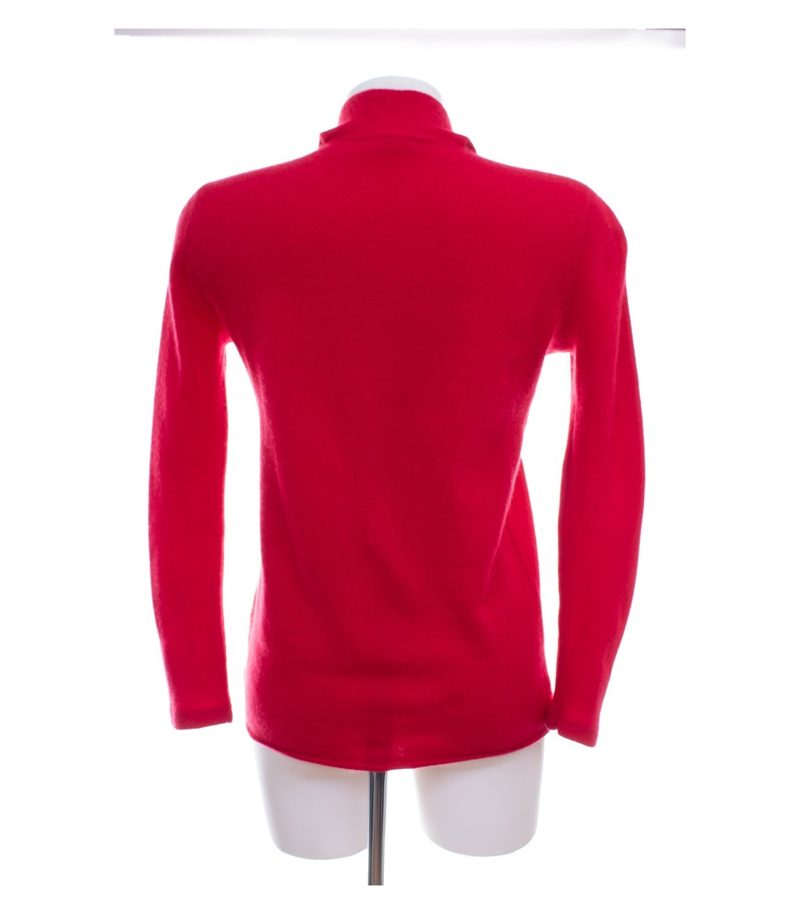 Bruno Manetti Damen Pullover Gr. 40 (46) Rot Strickpullover Kaschmir – Foto 3
