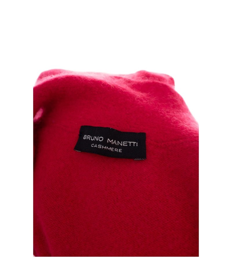 Bruno Manetti Damen Pullover Gr. 40 (46) Rot Strickpullover Kaschmir – Foto 6