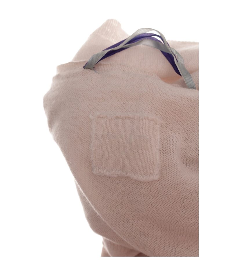 Dear Cashmere Damen Pullover Oberteil Gr. S Kaschmirmix Beige Langarm – Foto 4