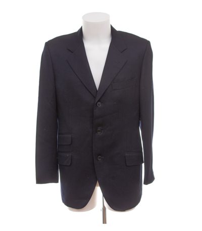 Etro Herren Sakko ca. Gr. 50 Dunkelblau Einreiher