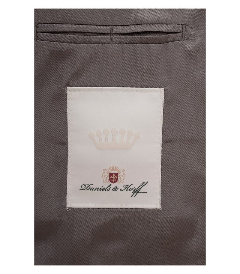 Daniels & Korff Herren Sakko Gr. 56 Modell S3 Grau Einreiher Wolle Hahnentritt – Foto 6