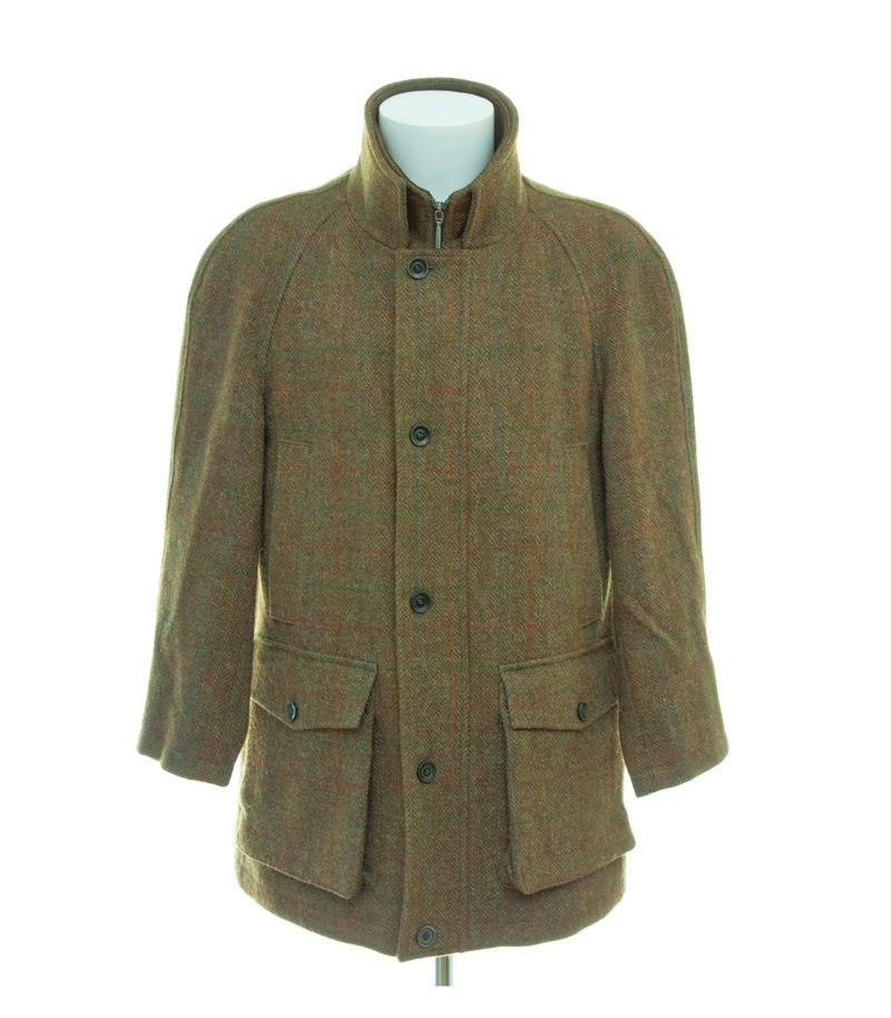 Parforce Herren Jacke Tweedjacke Gr. 50 Wolle Braun Harris Tweed – Foto 2