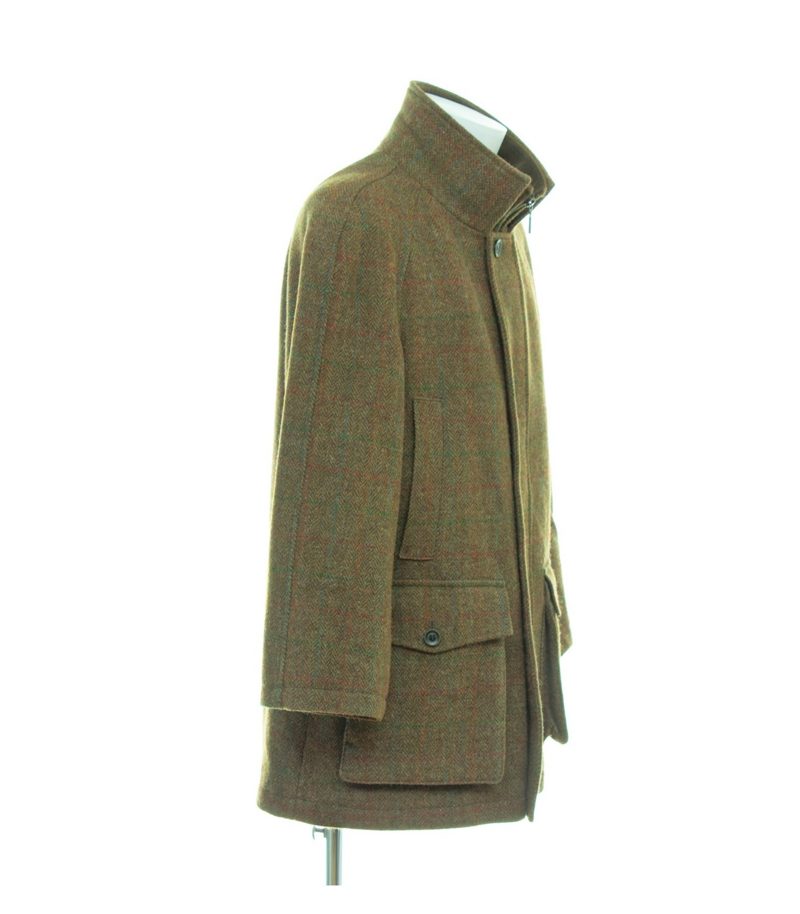 Parforce Herren Jacke Tweedjacke Gr. 50 Wolle Braun Harris Tweed – Foto 3