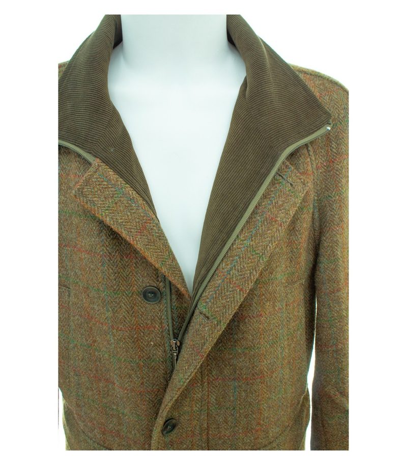 Parforce Herren Jacke Tweedjacke Gr. 50 Wolle Braun Harris Tweed – Foto 7