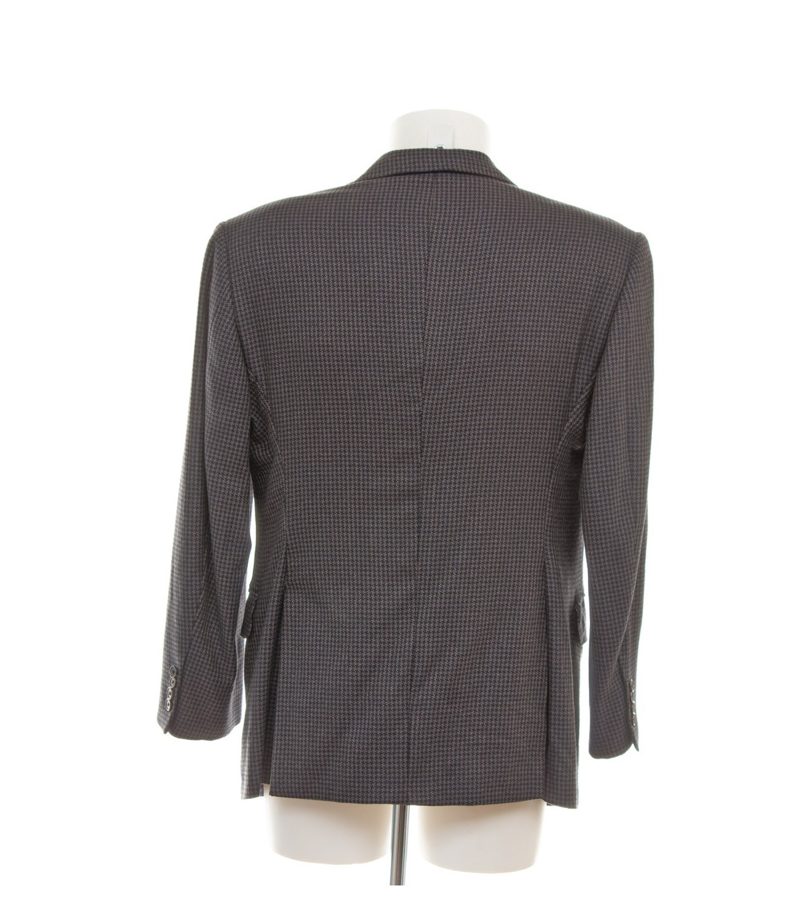 Ermenegildo Zegna Herren Sakko Gr. 26 Kaschmir Braun Hahnentritt – Foto 4
