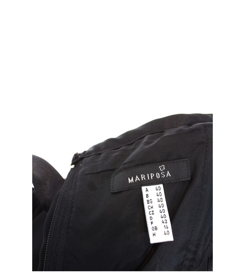 MARIPOSA Damen Kleid Cocktailkleid Gr. DE 40 Schwarz – Foto 3