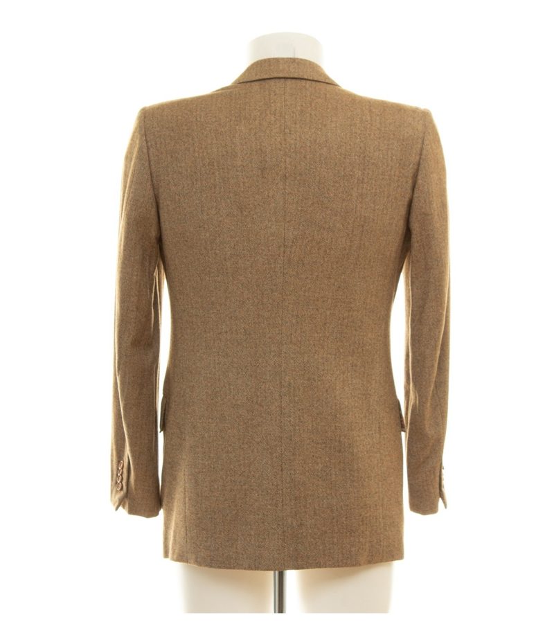 Kiton Herren Sakko ca. Gr. 46 Braun Einreiher Fischgrat – Foto 4