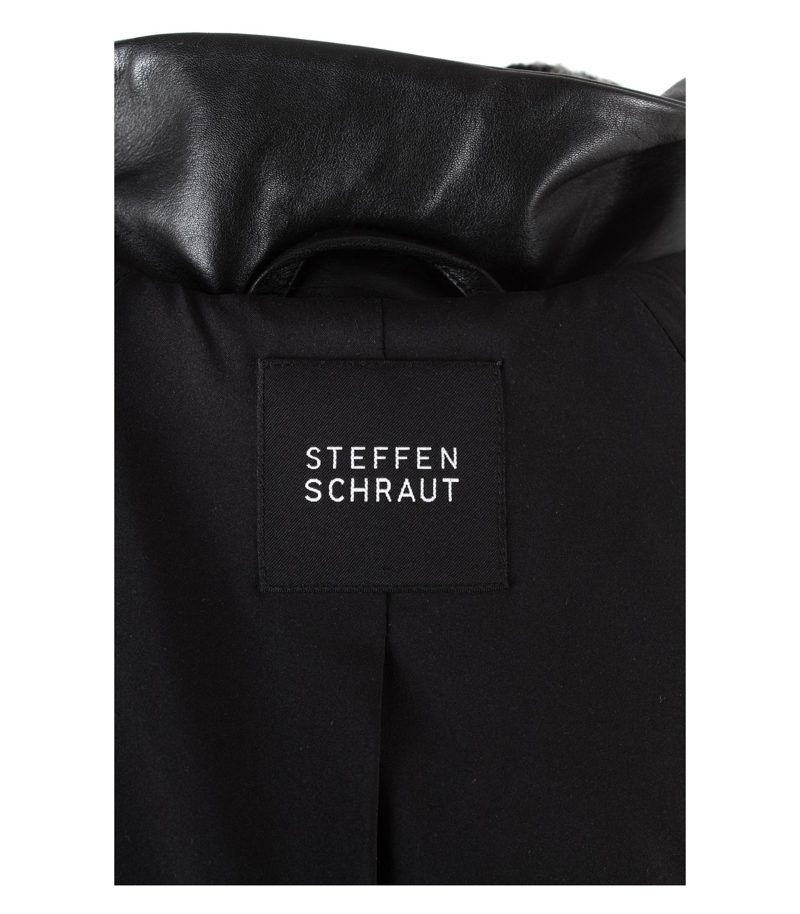 STEFFEN SCHRAUT Damen Bouclé Mantel Gr. 34 Wolle – Foto 5