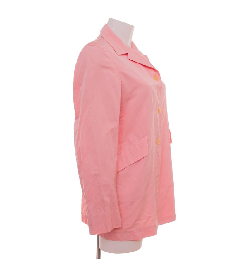 Jil Sander Damen Blazer Gr. 36 Rosa Tailliert Seidenmix – Foto 2